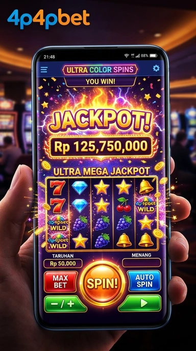 Proses pengunduhan aplikasi 4p4pbet yang cepat dan efisien.